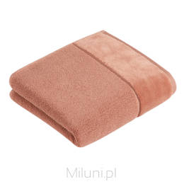 Ręcznik bawełna organiczna PURE 50x100,red wood