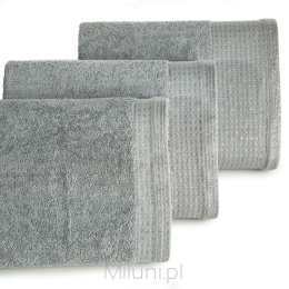 Ręcznik kąpielowy lurex 70x140 LUNA stal