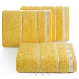 Ręcznik MIRA 70x140 żółty
