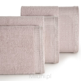 Ręcznik LUNA 70x140 pudrowy
