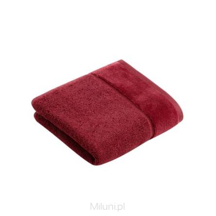 Ręcznik bawełna organiczna PURE 40x60,red rock