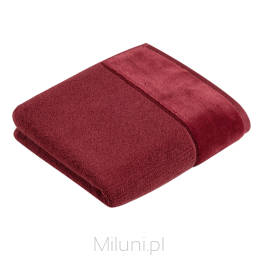 Ręcznik bawełna organiczna PURE 50x100,red rock