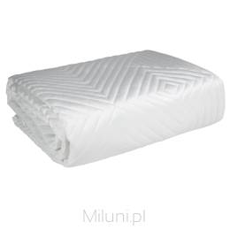 Narzuta na łóżko velvet SOFIA2  170x210,biały